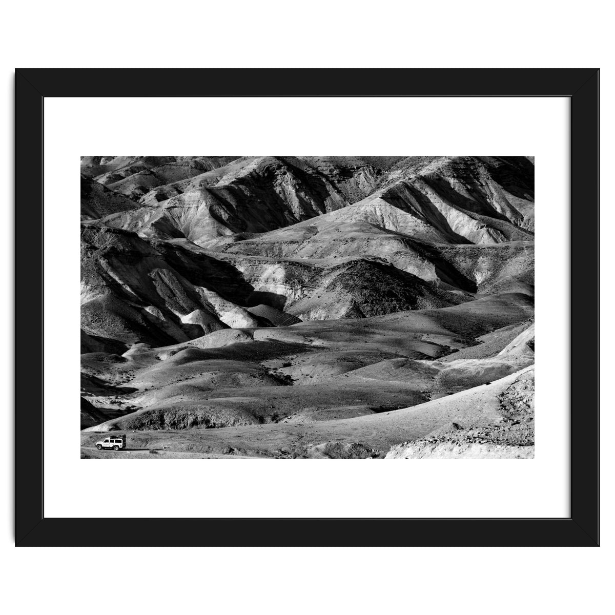 Driving across the Judean Desert