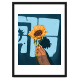 Sunflower Still Life | Flower Hand Painting | Sunny Day Shadow Hope Optimism Positivity Good Vibes thumbnail