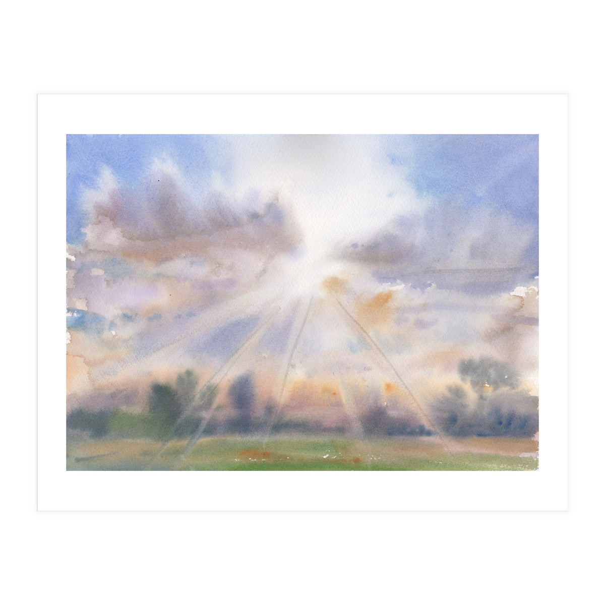 Beautiful Sunset   (Print Only)