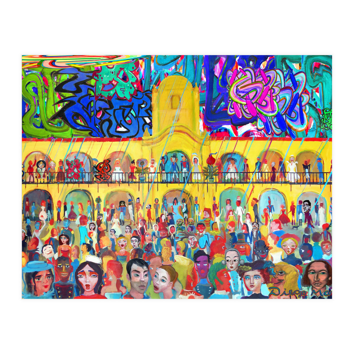 25 De Mayo Pop Digital 27 (Print Only)