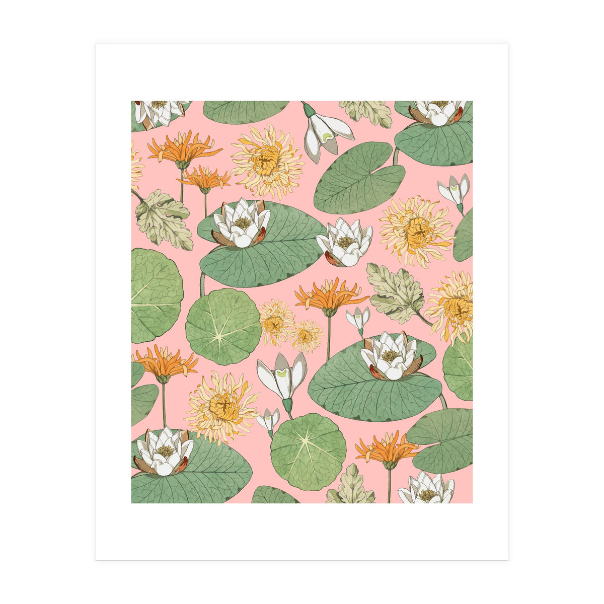 Vintage Royal Gardens (Print Only)