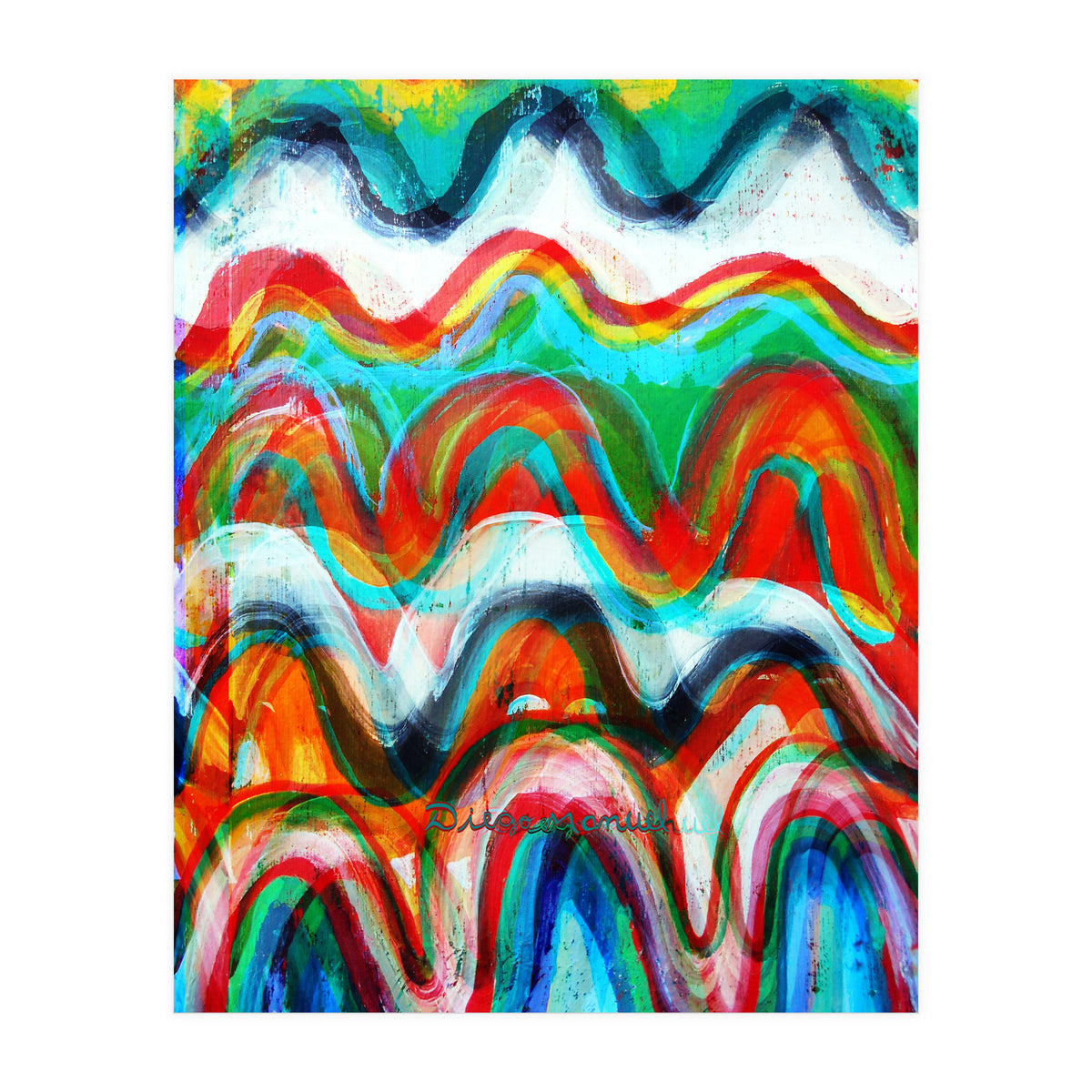 Pop Abstract A 89 (Print Only)
