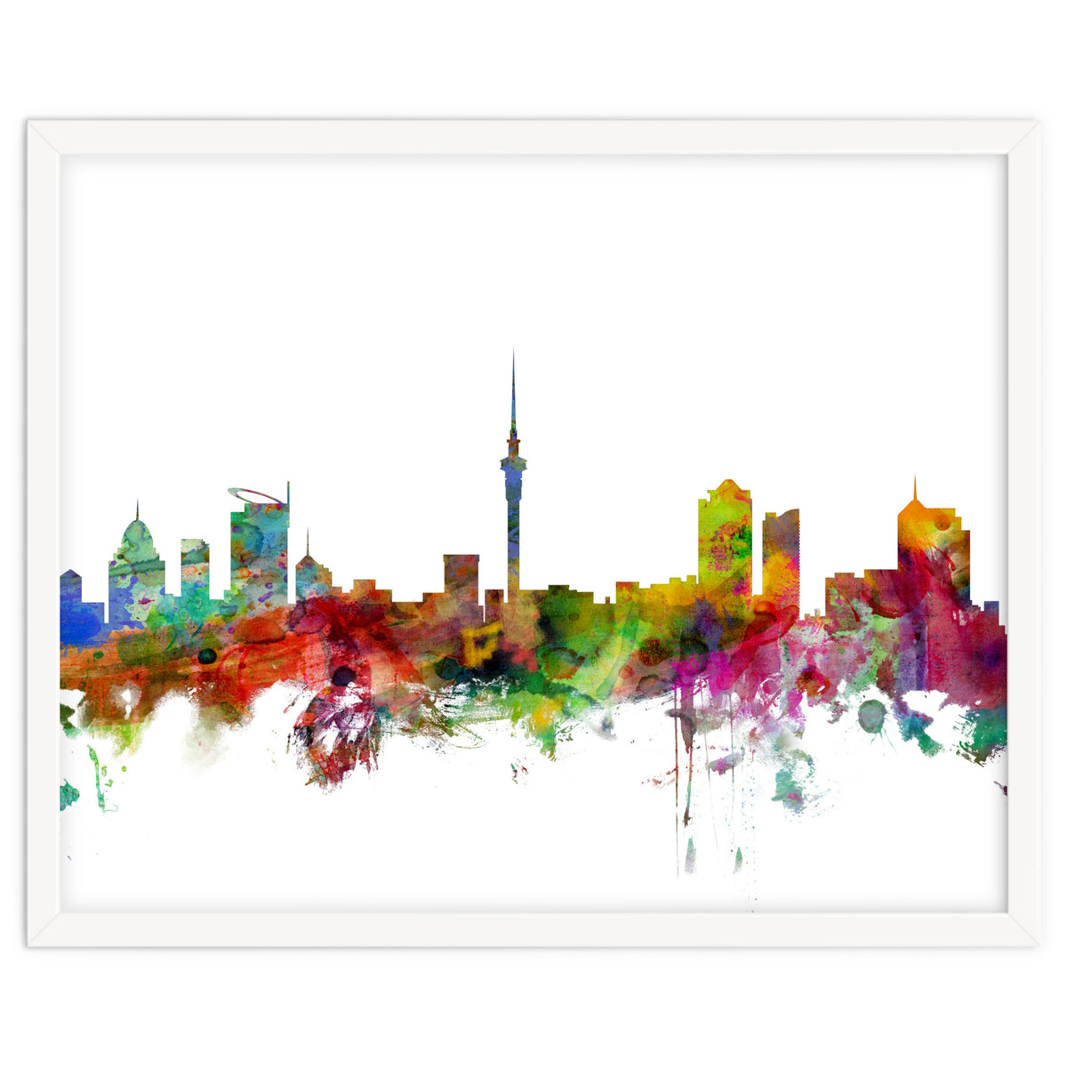 Auckland New Zealand Skyline