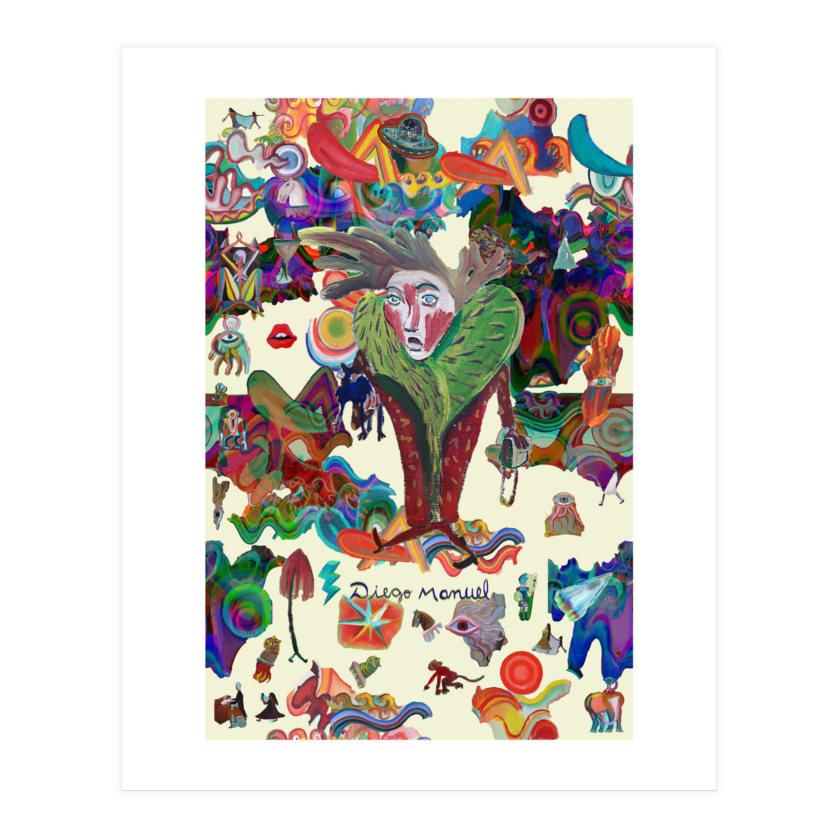 Graffitis 2021 Tapiz 59 B (Print Only)