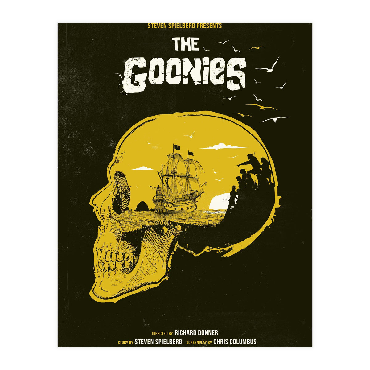 The Goonies movie poster (Print Only)
