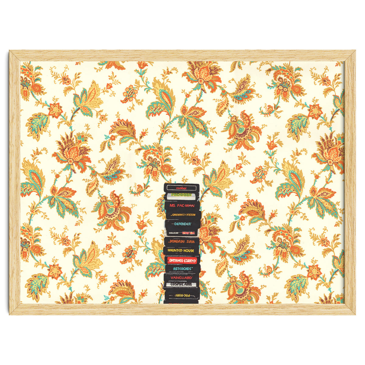 Atari & Flower Wallpaper