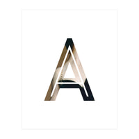 Letter A - (Impress) (Print Only)
