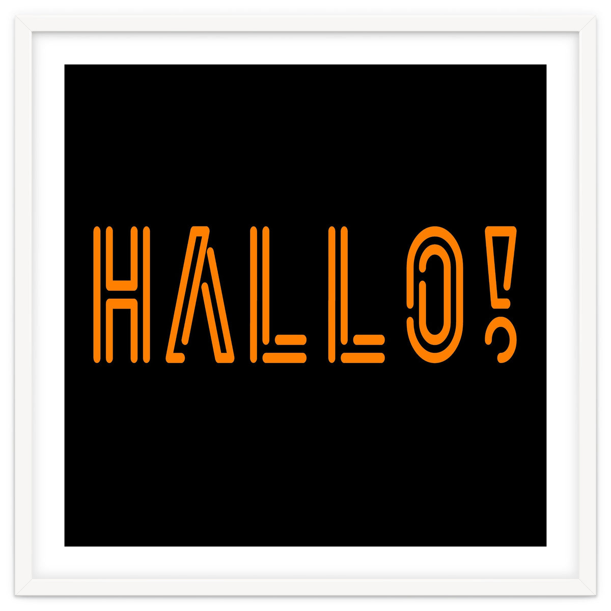 Hallo! German greetings