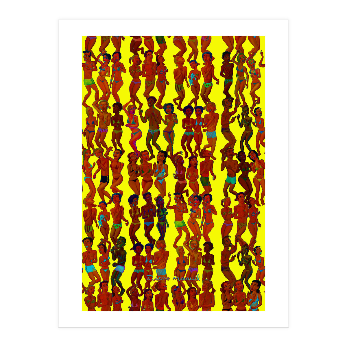 Fiesta En La Playa 11 (Print Only)