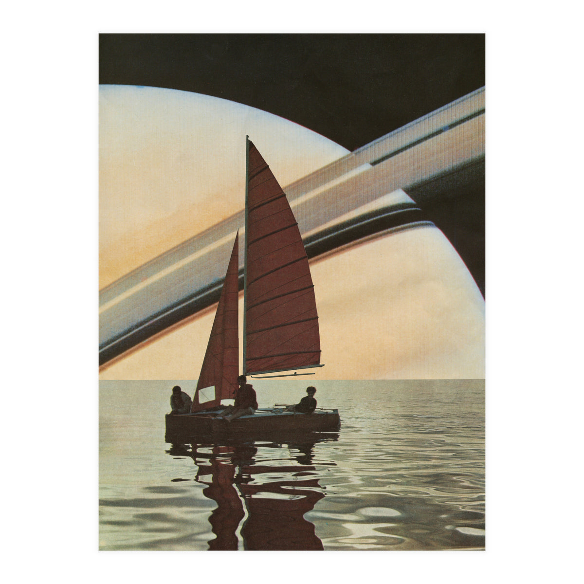 Sailing To Saturn (Print Only)