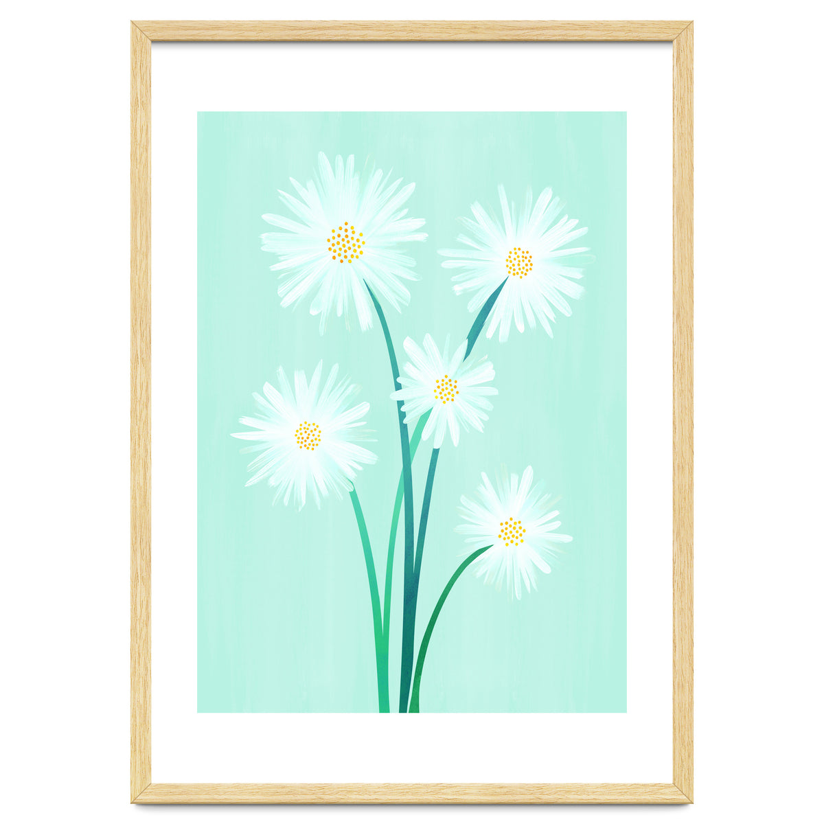 Mint Wildflower Bouquet