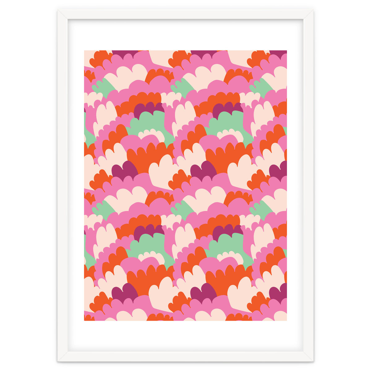 Cute Rainbow Abstract Pattern