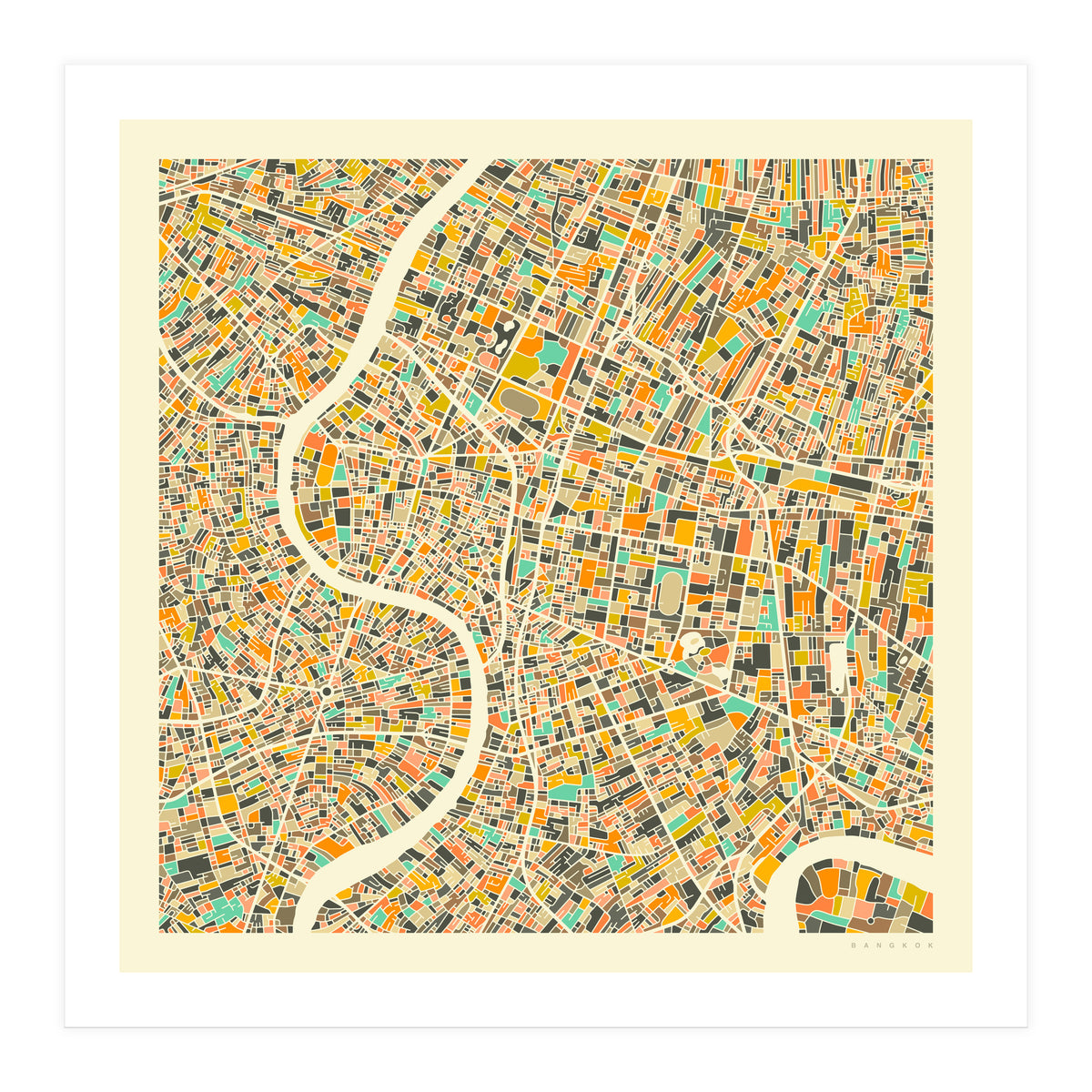 BANGKOK MAP (Print Only)