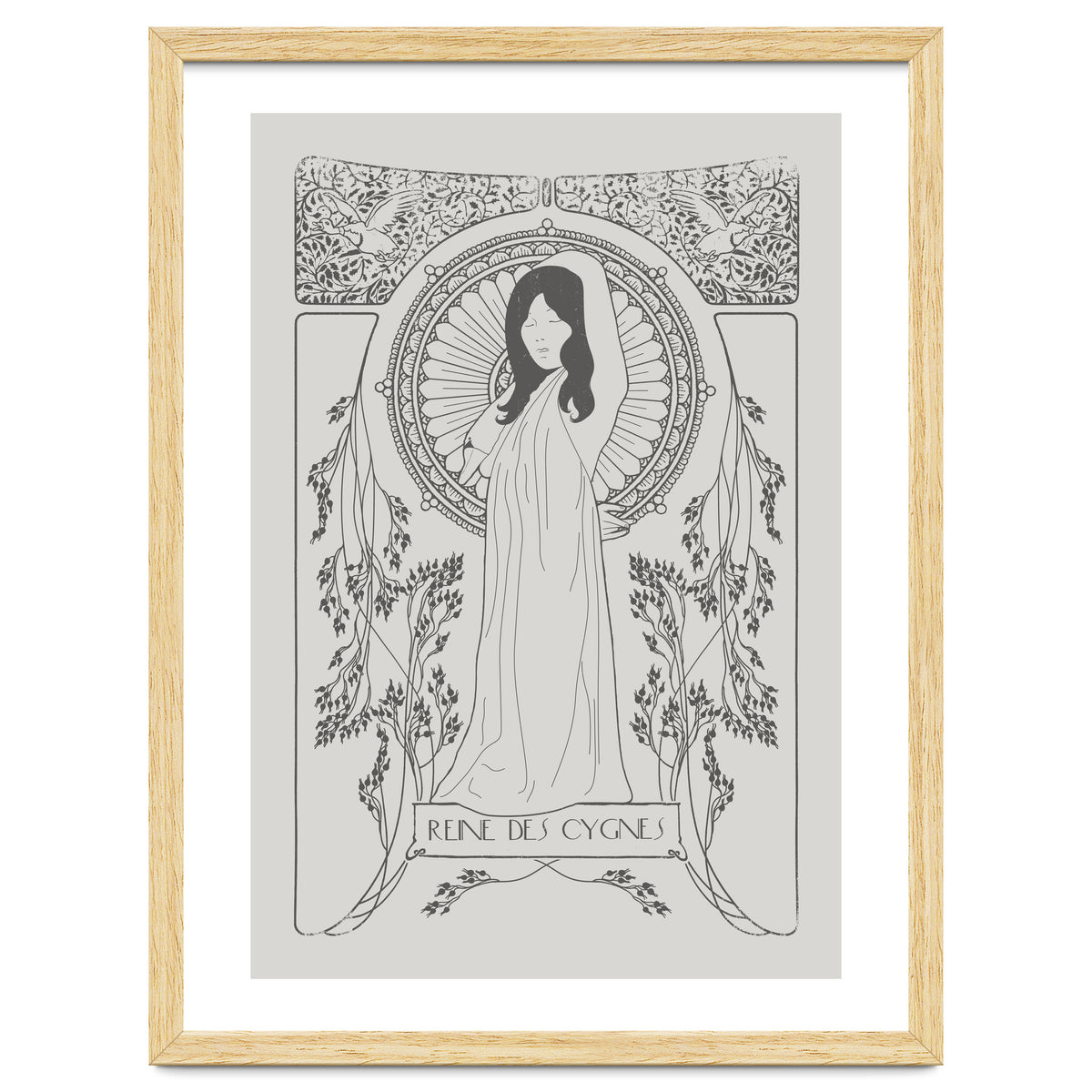 Reine Des Cygnes Grey