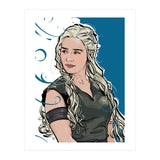 Daenerys Targaryen Game Of Thrones (Print Only) thumbnail