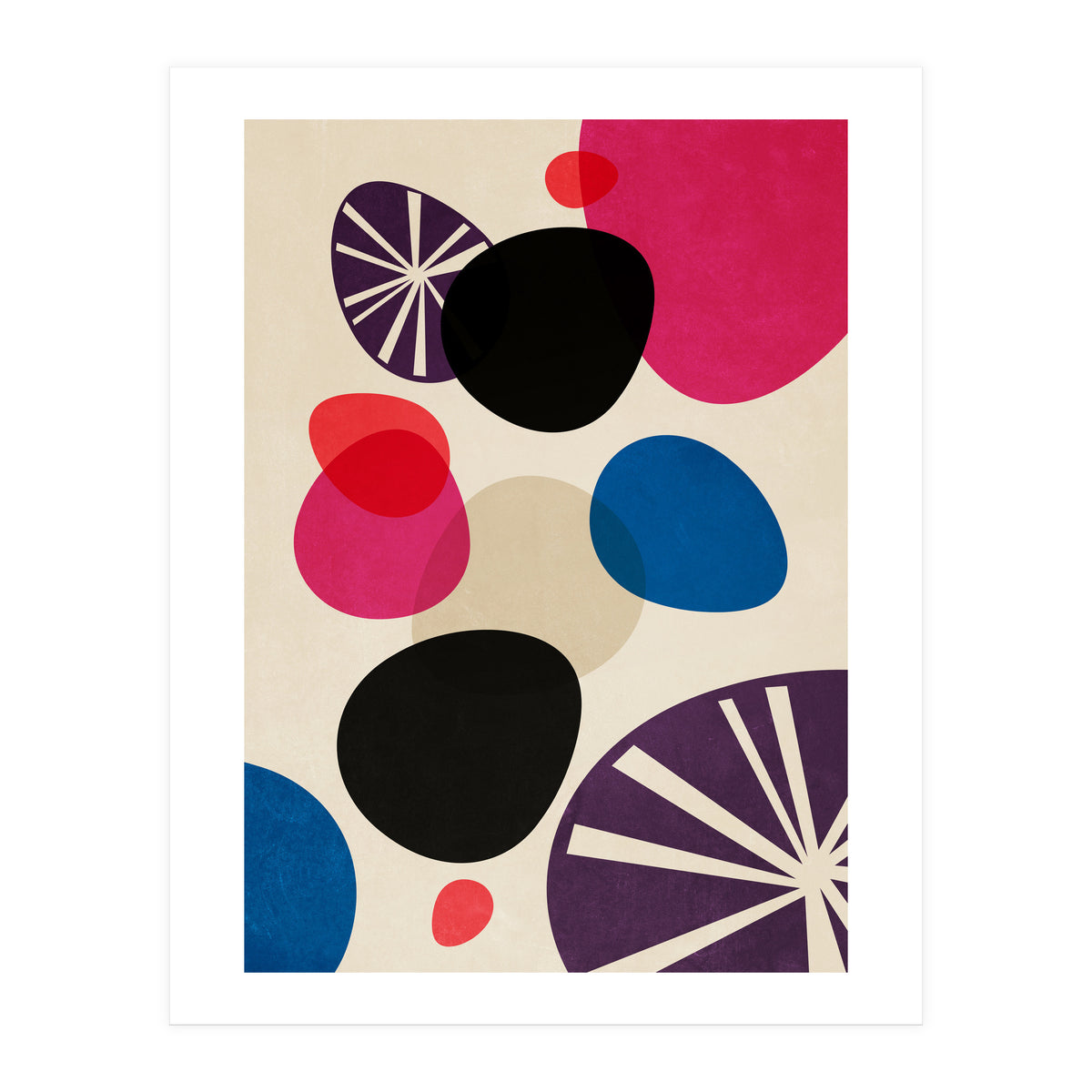 Pebbles in the Sandy Ground (Print Only)