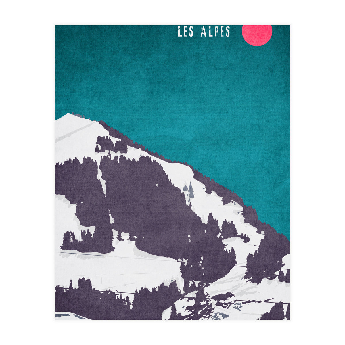 Les Alpes (Print Only)