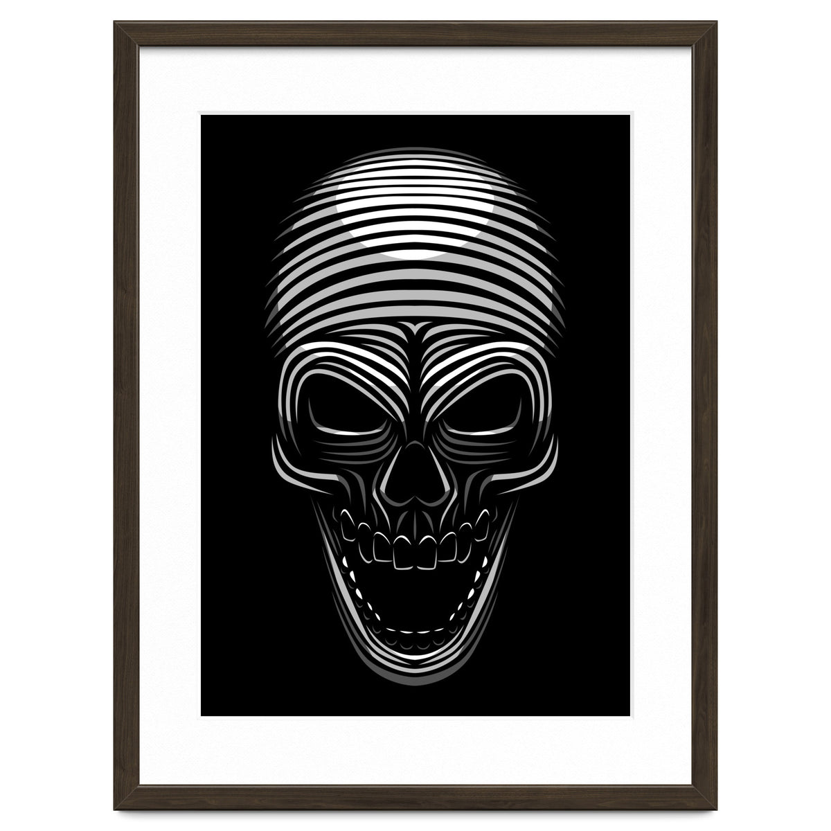 Lines Skull