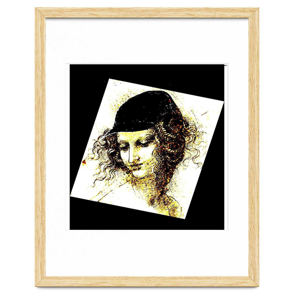 Renaissance women with baseball cap