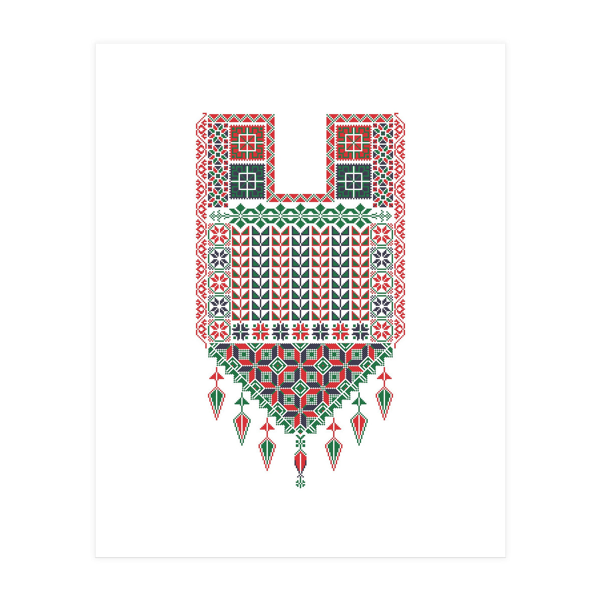 Tatreez Ornament 4 (Print Only)