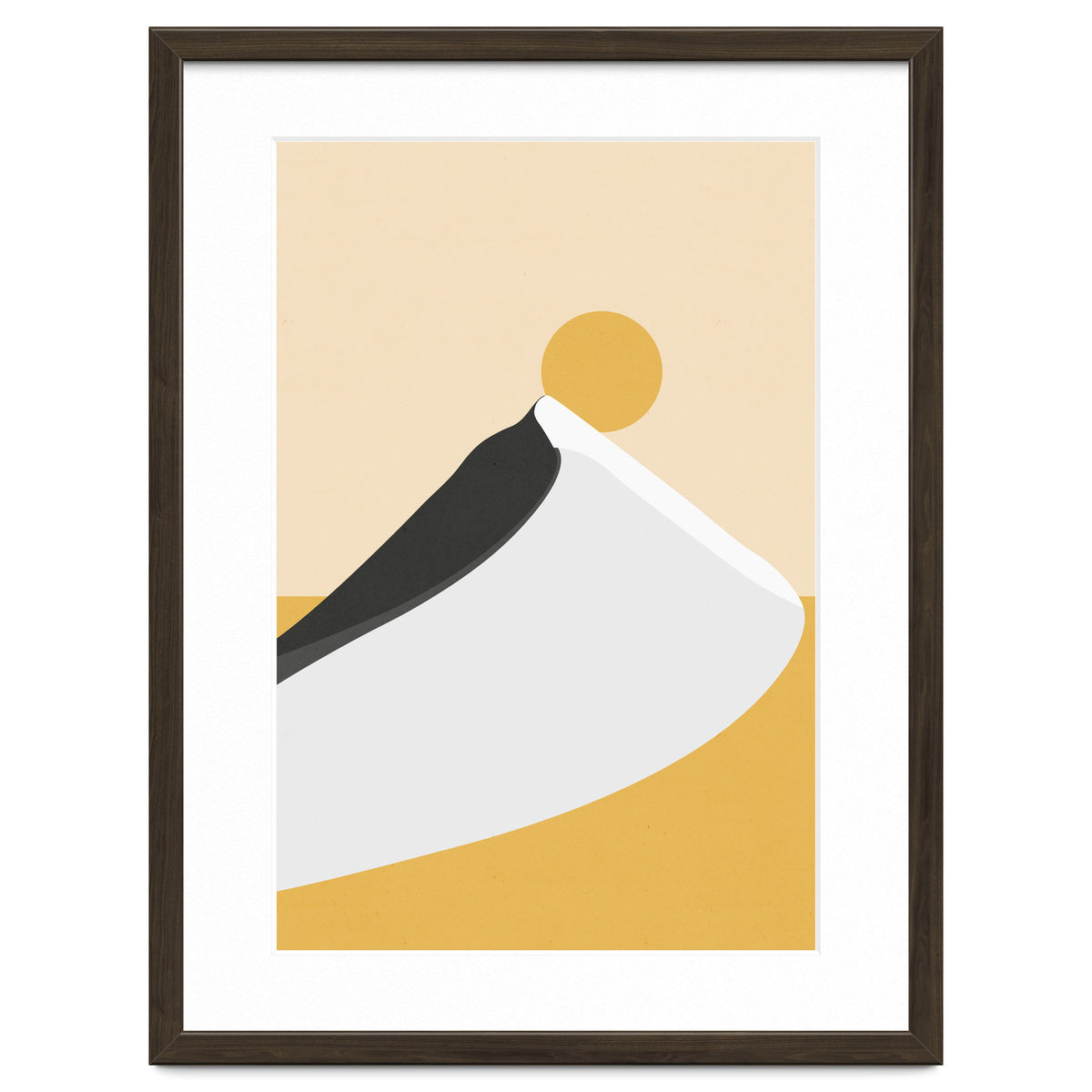 Abstract Dune - Golden Desert