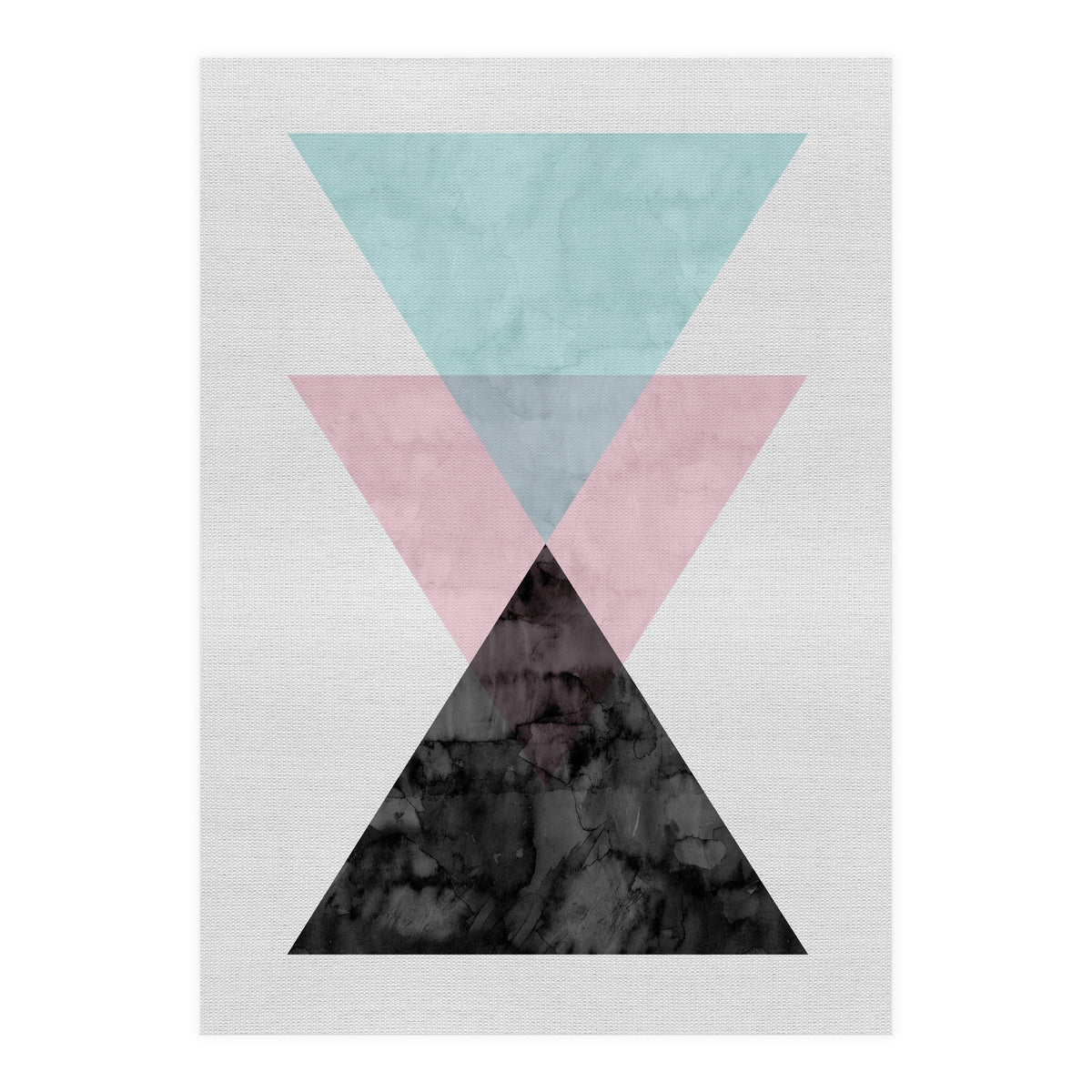 Geometric Watercolor I (Print Only)
