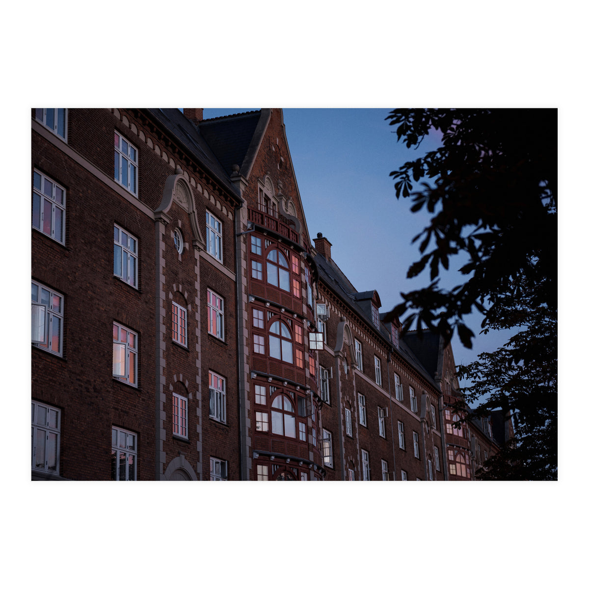 Copenhagen at Night (Print Only)