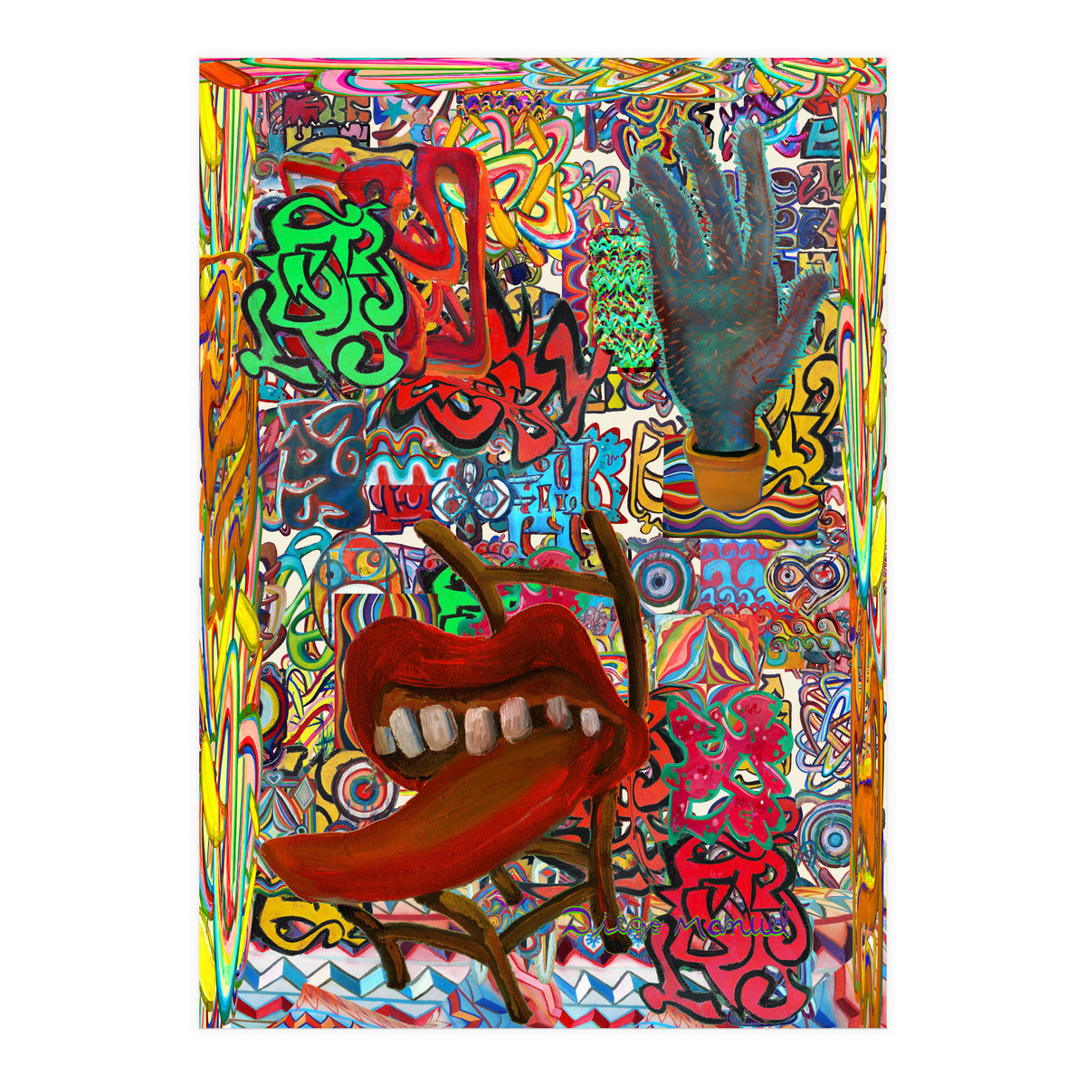 Oficina Del Cobrador 15 (Print Only)