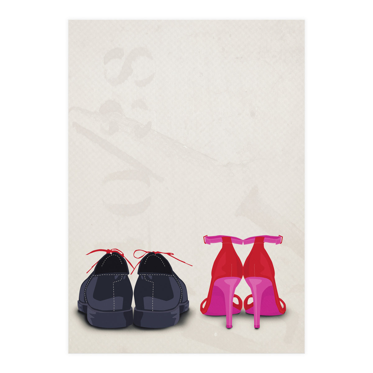 His and her shoes (Print Only)