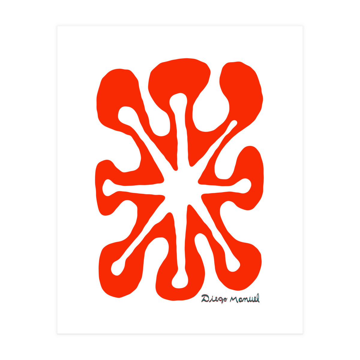 Fuego 95 Copia (Print Only)