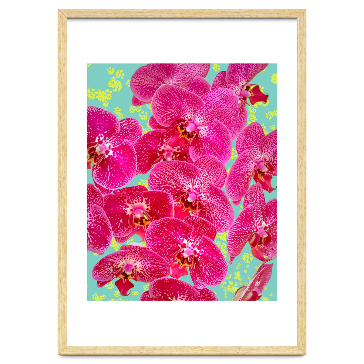 Finding My Way Back To Myself, Botanical Nature Plants Floral, Flowers Garden Colorful Boho Painting Summer Blossom