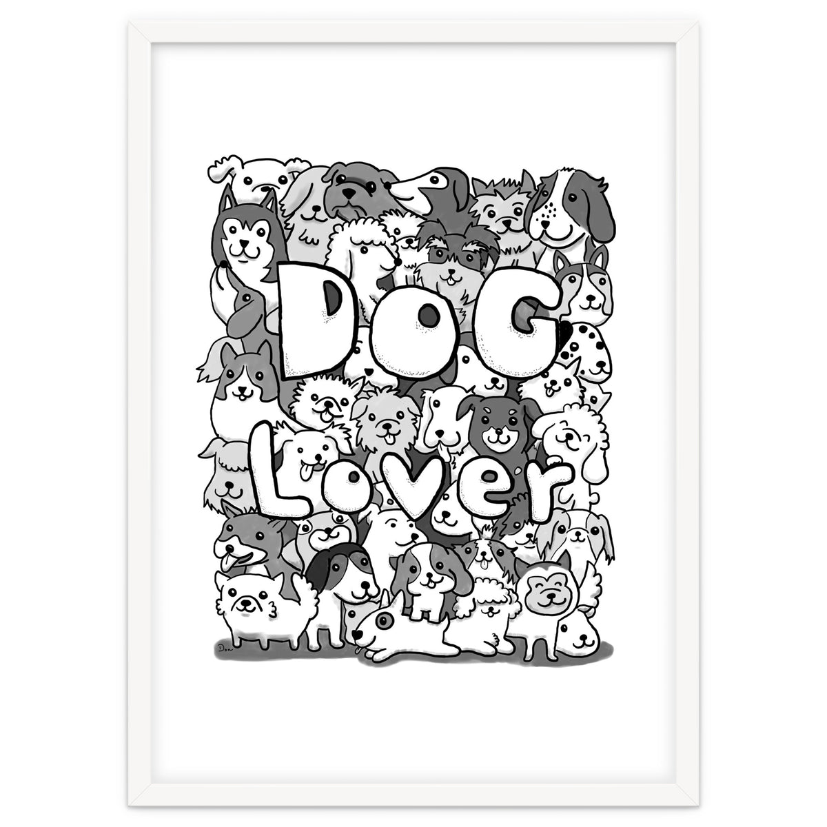 Doodle 72:  Dog Lover