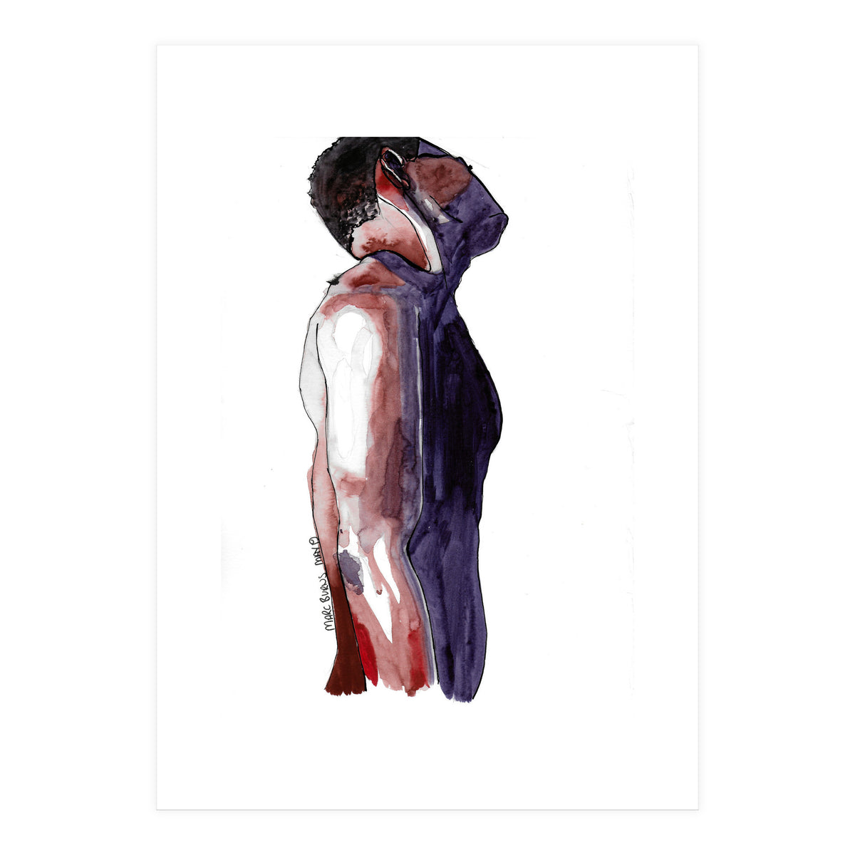 Untitled #5 - Male torso (Print Only)