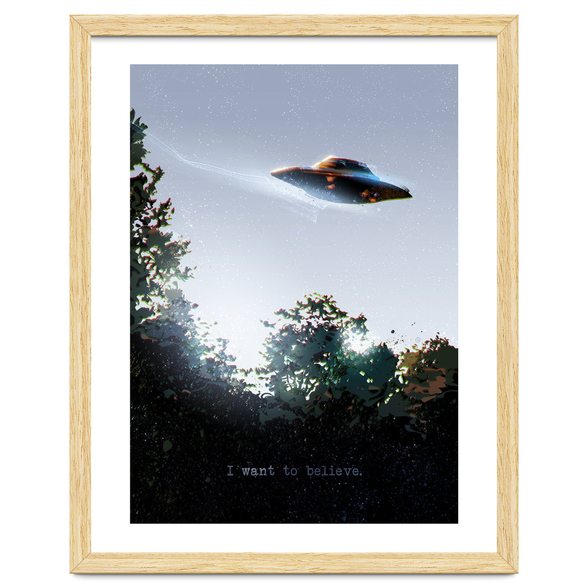 I Want To Believe Displate