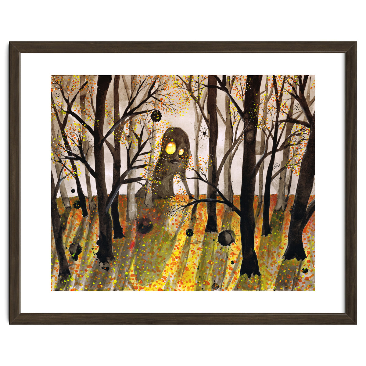 Monster in the woods