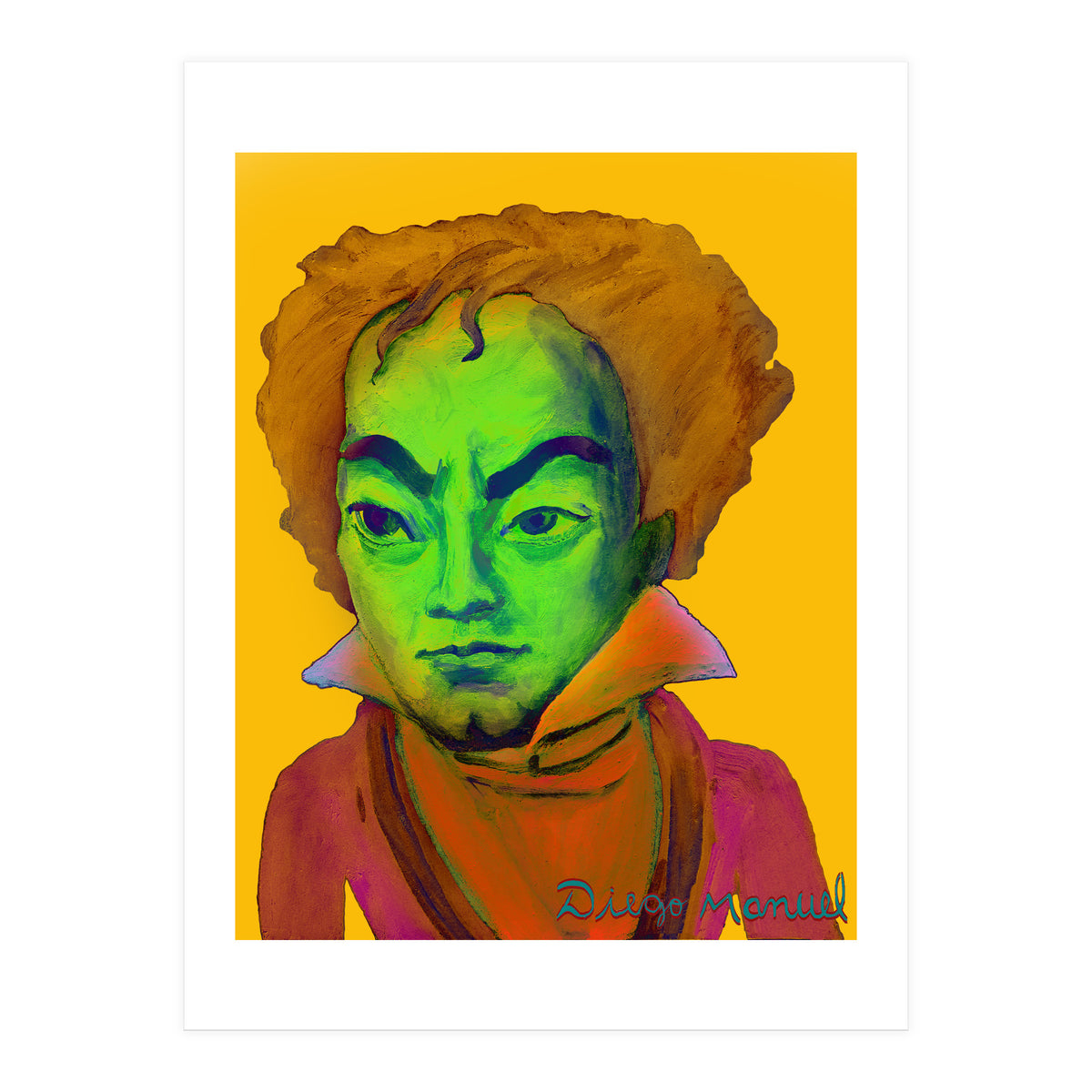 Beethoven Multicolor 4 (Print Only)