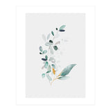 Modern Botanical Gold & Sage Study 01 (Print Only) thumbnail