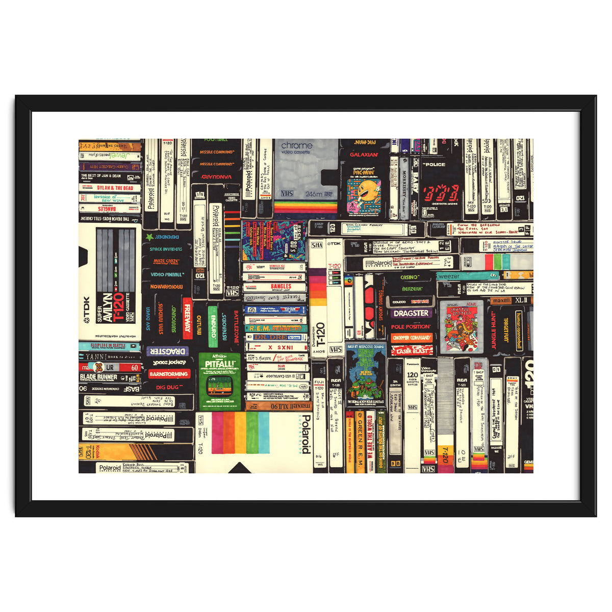 Cassettes, VHS & Atari