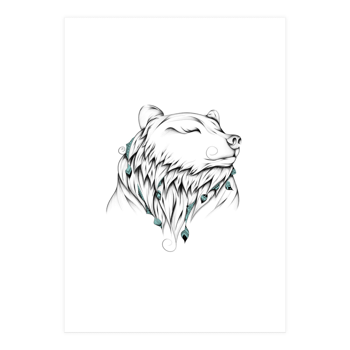 Poetic Bear (Print Only)