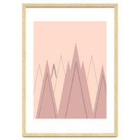 Pink mountains