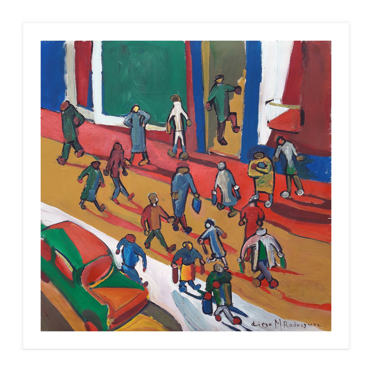 La Calle 2 B (Print Only)