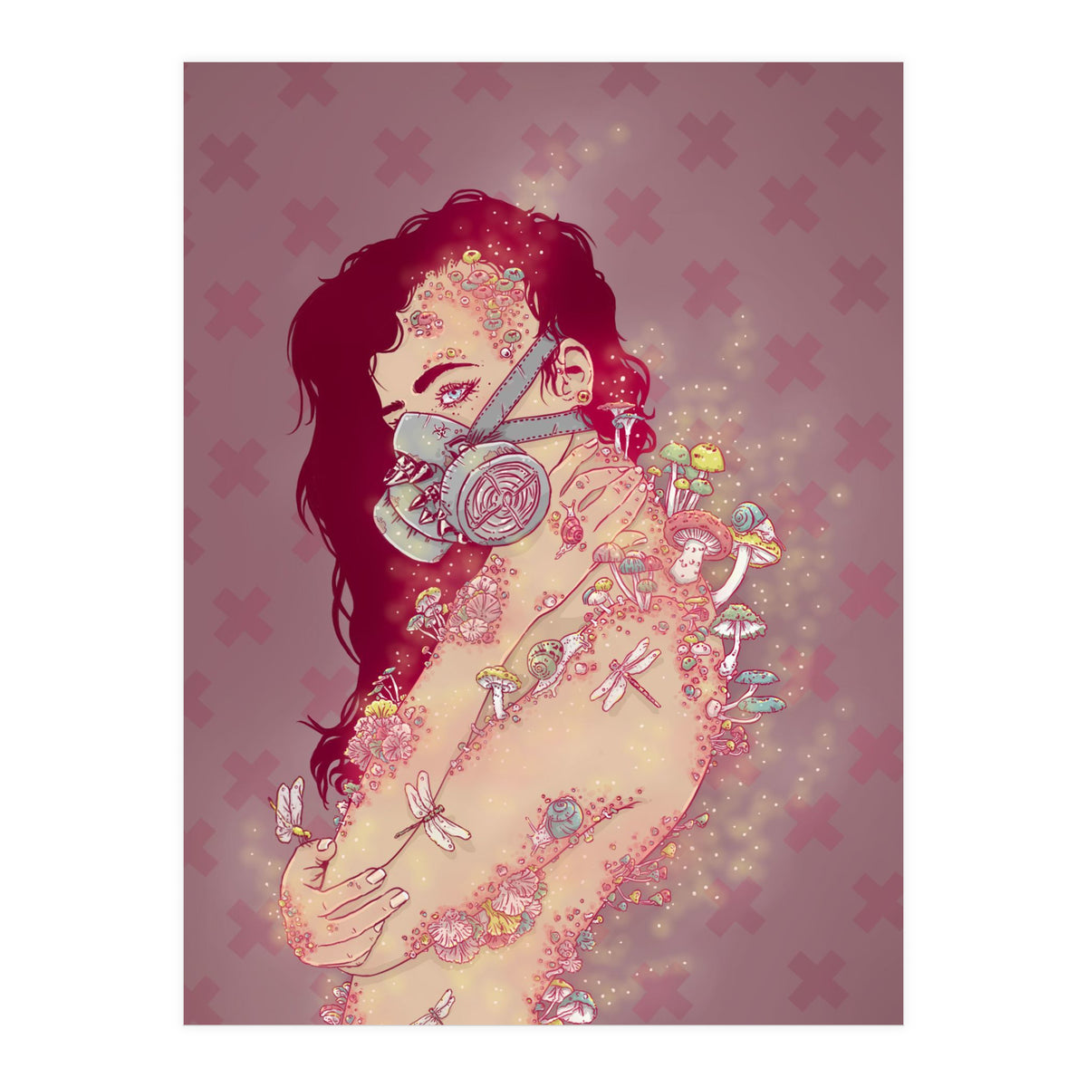 Biohazard Lady (Print Only)