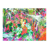Find Me Where The Tropical Things Are | Jungle Botanical Palm Colorful Painting (Print Only) thumbnail