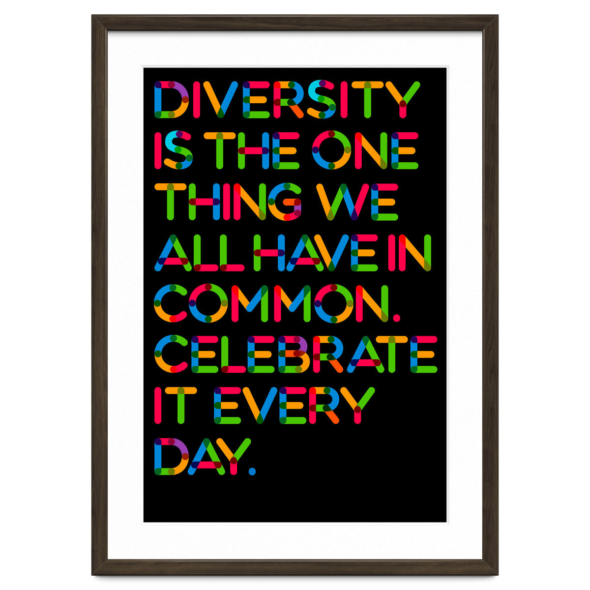 DIVERSITY (black Version)