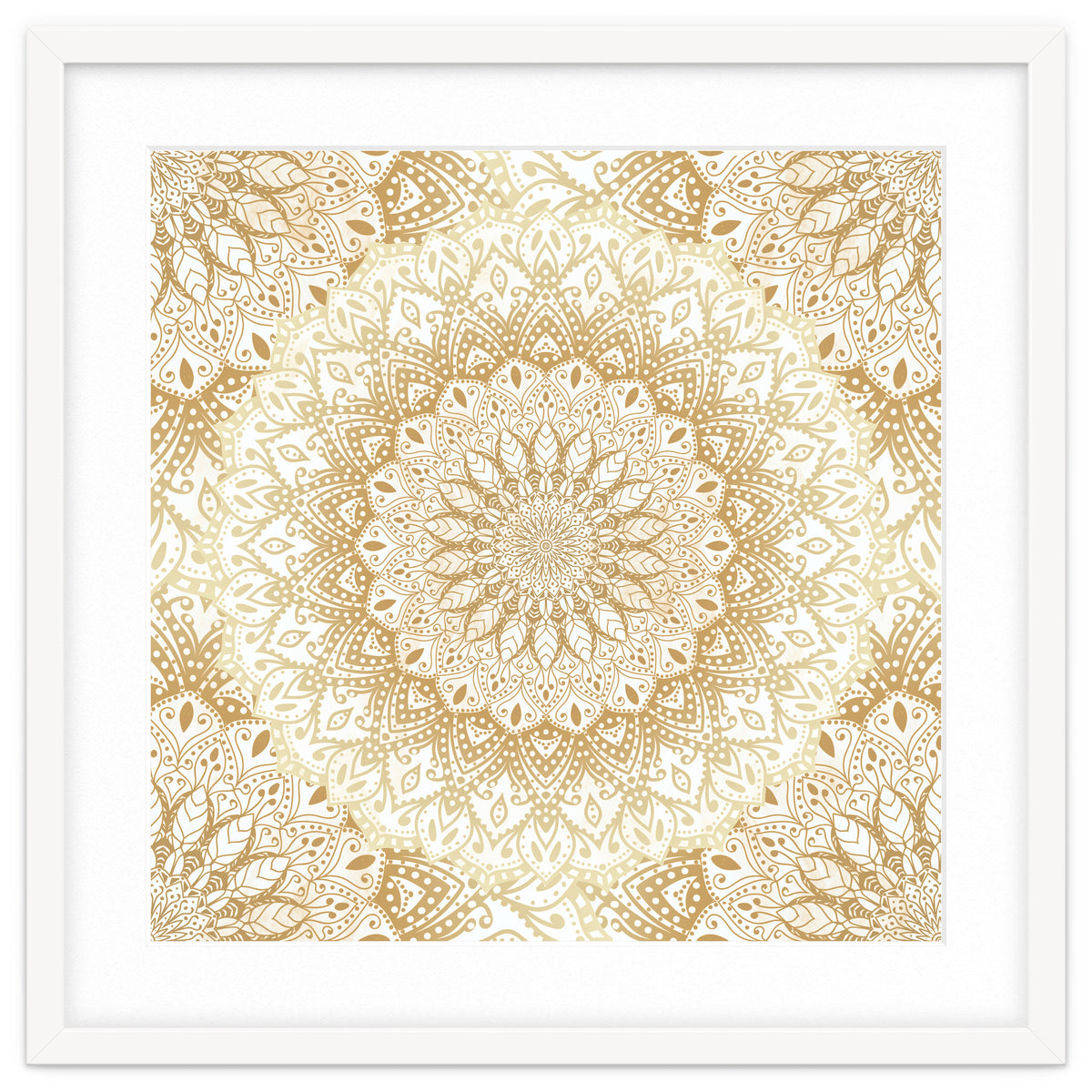Mandalas For May Gold