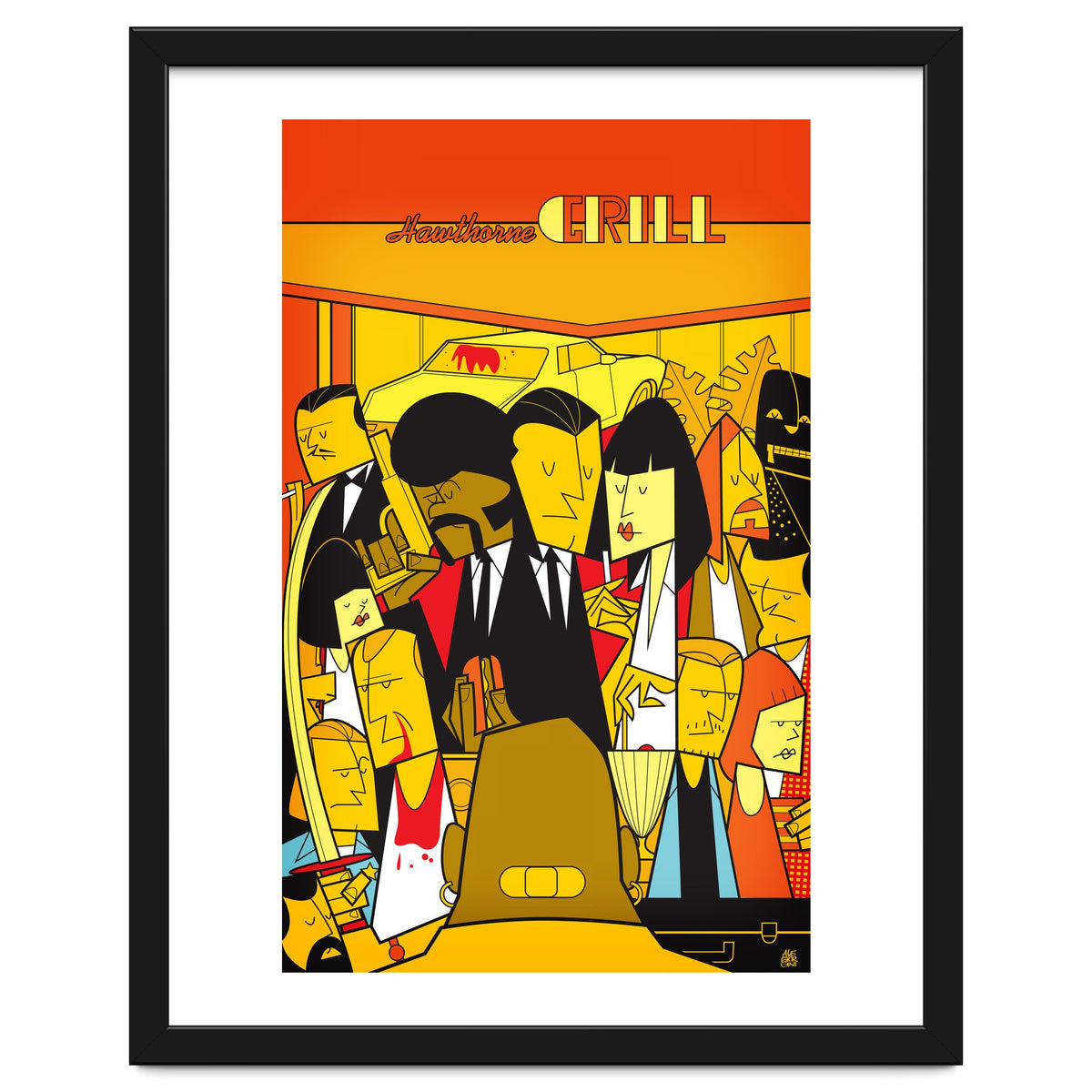 Pulp Fiction Alternative Movie Poster