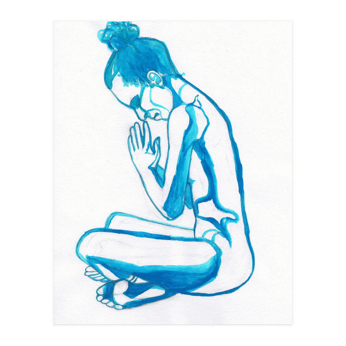 Anjali Mudra (Print Only)