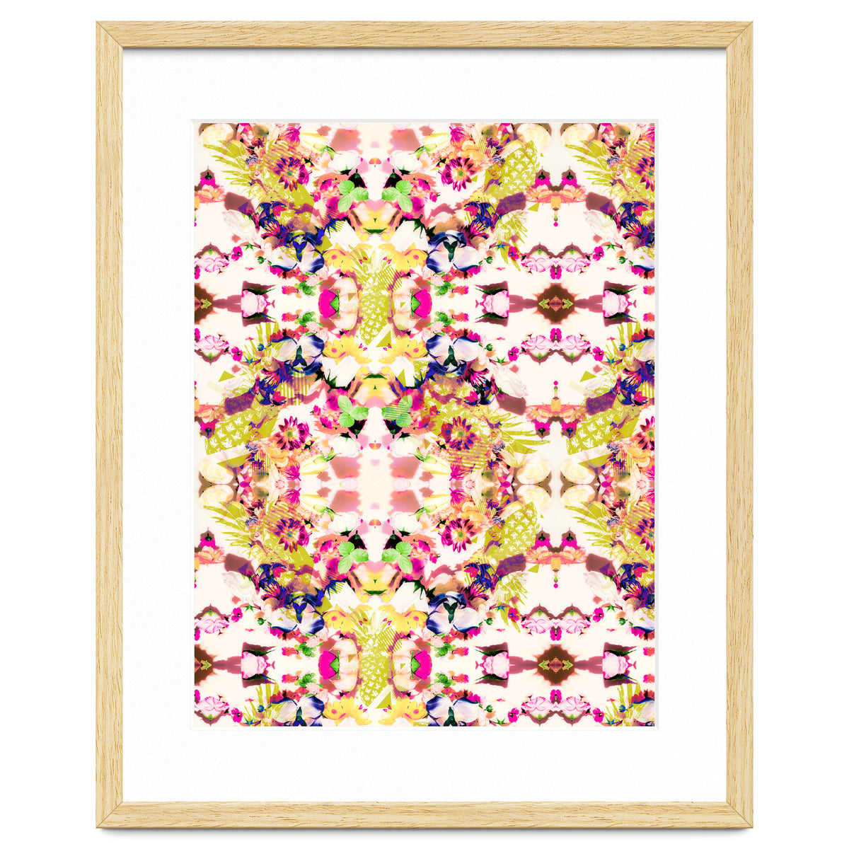 Painting mosaic - Abstract nature