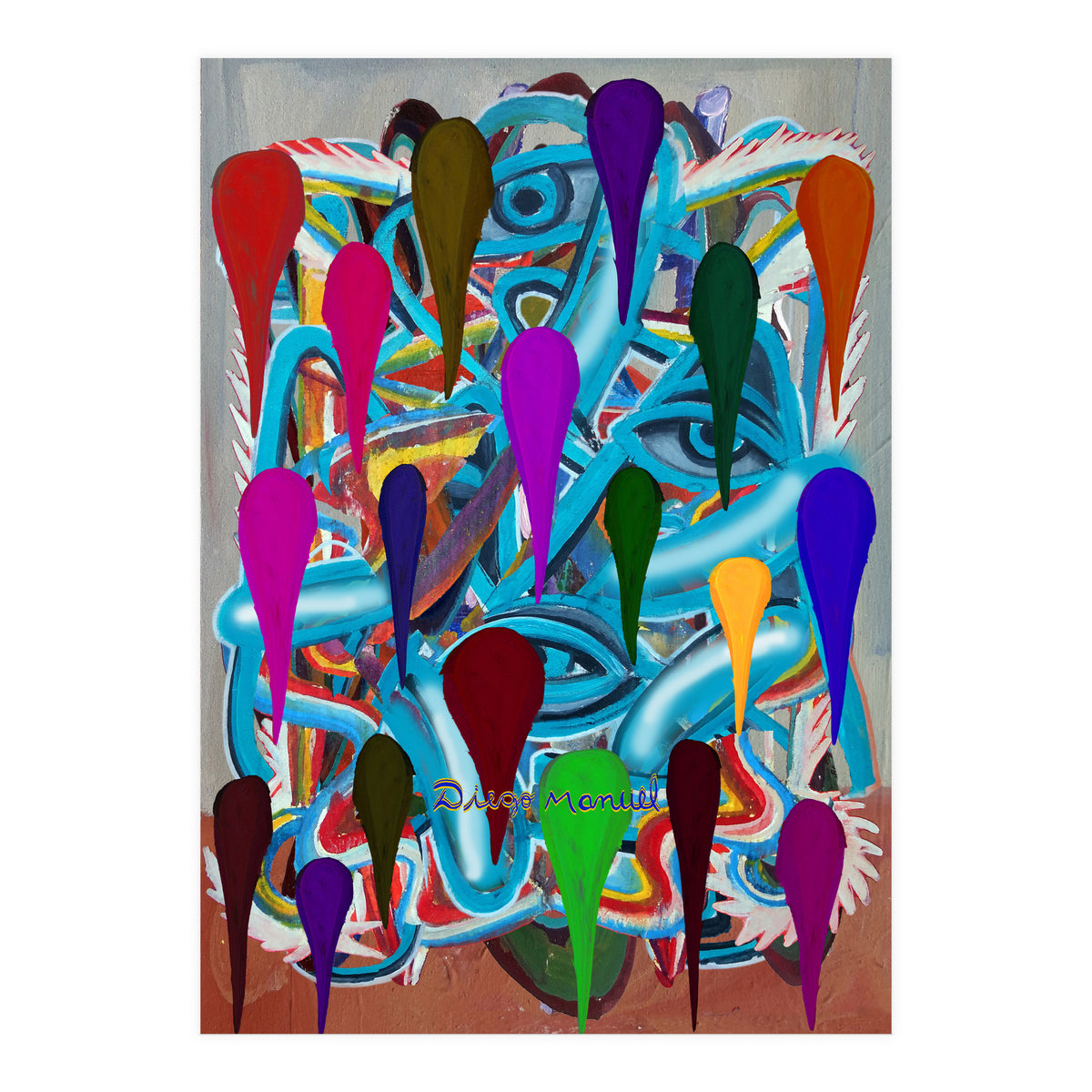 Graffiti Digital 2022 787 (Print Only)