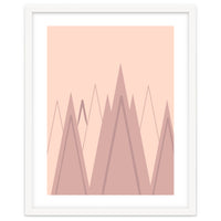 Pink mountains